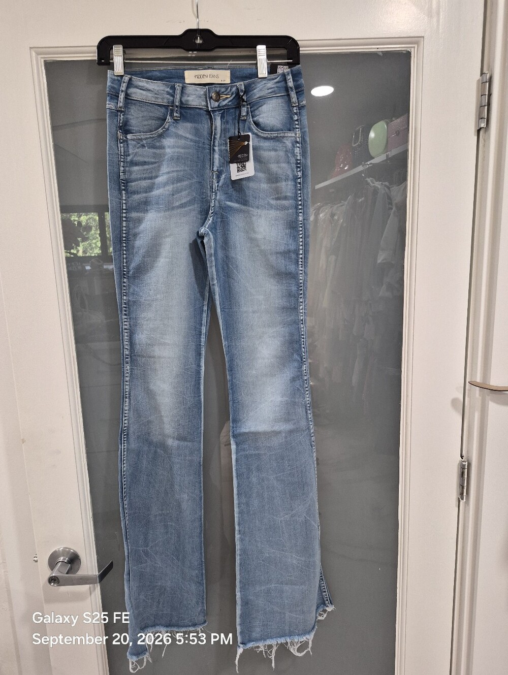 Hidden Jeans, High-Waist, Flare Sz. 27
